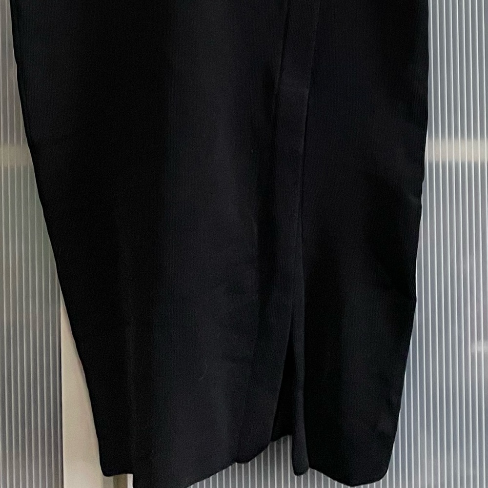 NWOT Aritzia Babaton Body-con Elegant Black Sleeveless Dress Size XXS - Picture 7 of 13